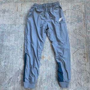 Boys Nike Sweatpants. Blue and Grey.